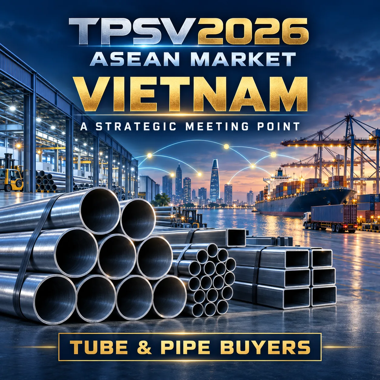 Why Vietnam Is Becoming a Strategic Meeting Point for ASEAN Tube & Pipe Buyers
