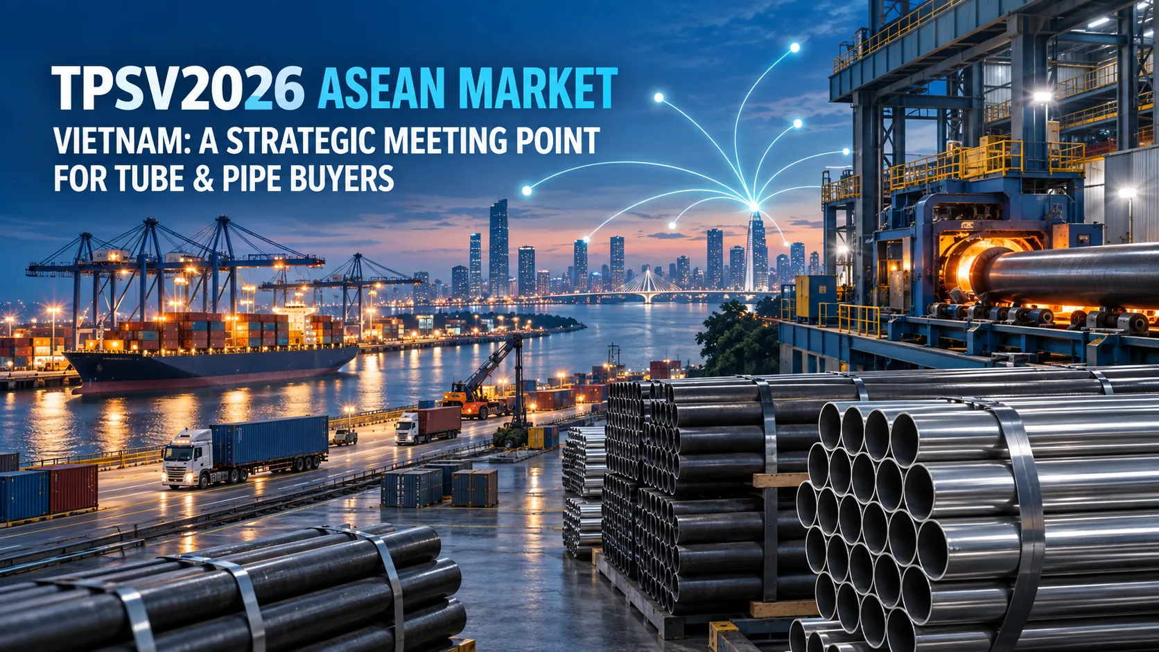 Why Vietnam Is Becoming a Strategic Meeting Point for ASEAN Tube & Pipe Buyers