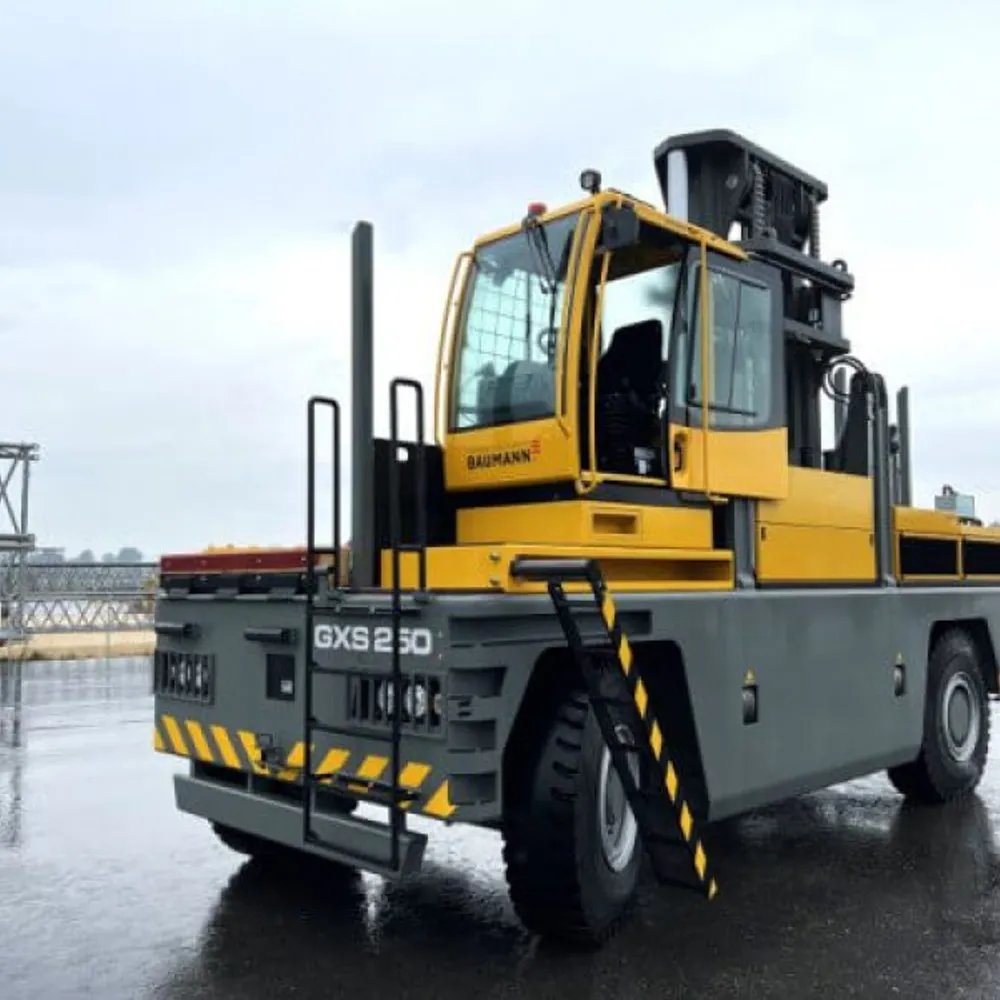 Meet BAUMANN at TPSV2026: Sideloaders for Safer Tube, Steel and Long-Load Handling