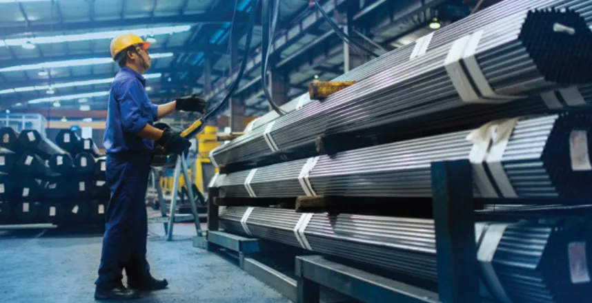 Hoa Phat steel tube manufacturing and bundled finished products