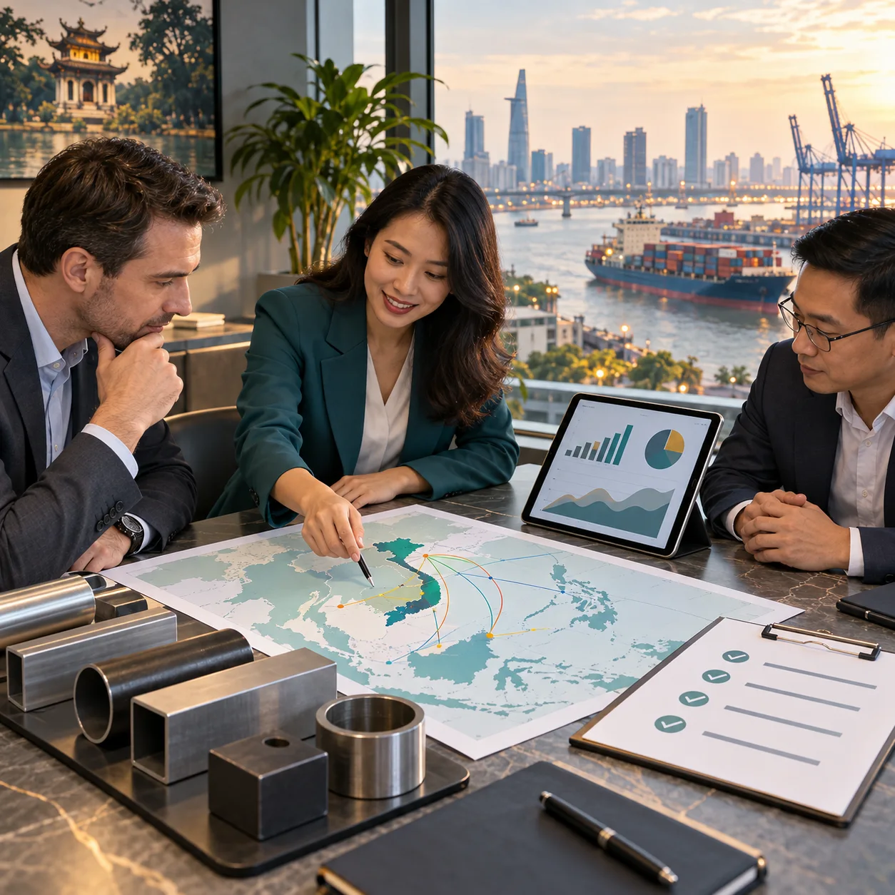 How International Tube and Pipe Suppliers Can Choose Distributors in Vietnam